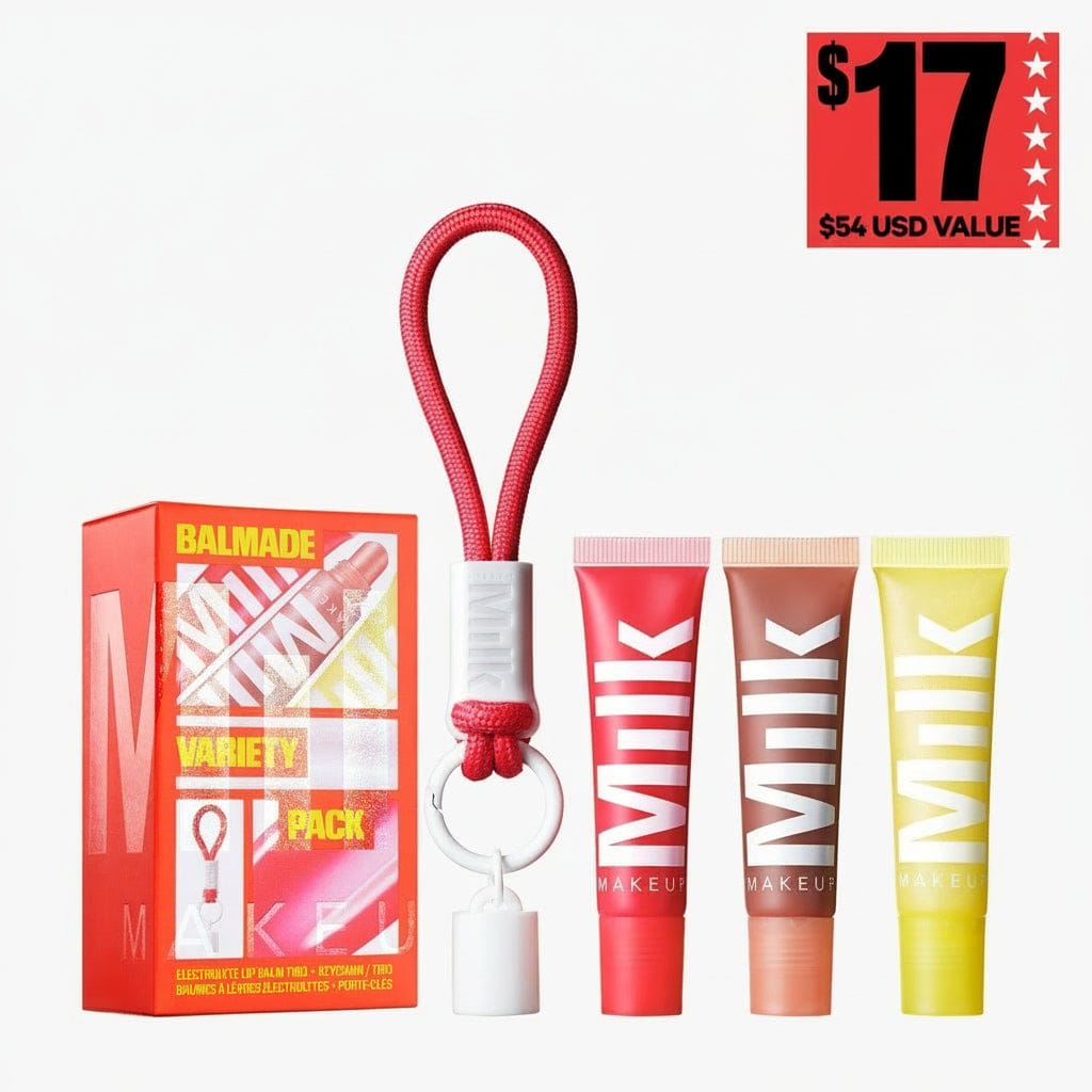 RMK treatment oil UVデイクリーム LIP BALM 3セット Moroccanoil - Lip Balm Trio - Argan Butter Lip Balm Set | Ulta Beauty