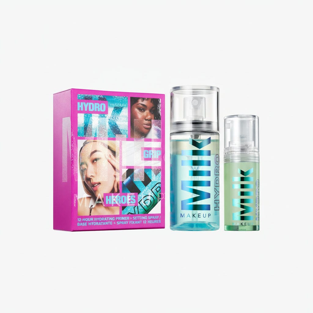 Hydro Grip Heroes Primer + Setting Spray Set | Milk Makeup