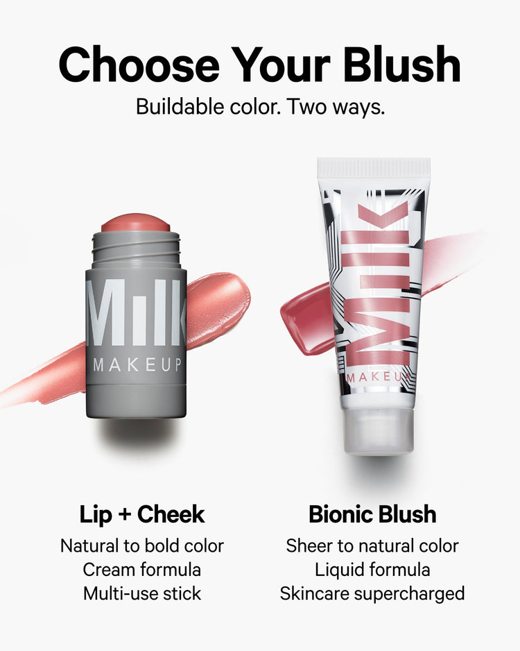 Lip + Cheek vs Bionic Blush | Milk Makeup