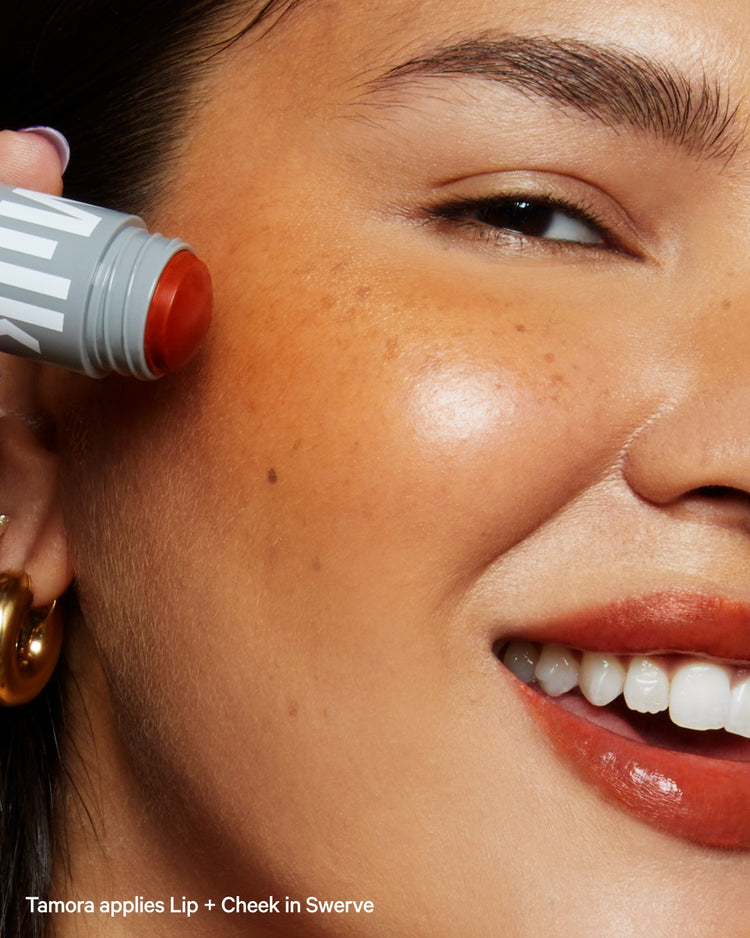 Lip + Cheek Swerve Application Tamora | Milk Makeup