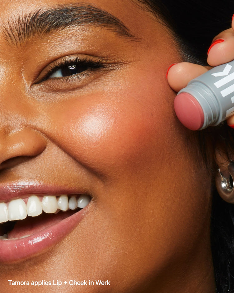 Lip + Cheek Werk Application Tamora | Milk makeup