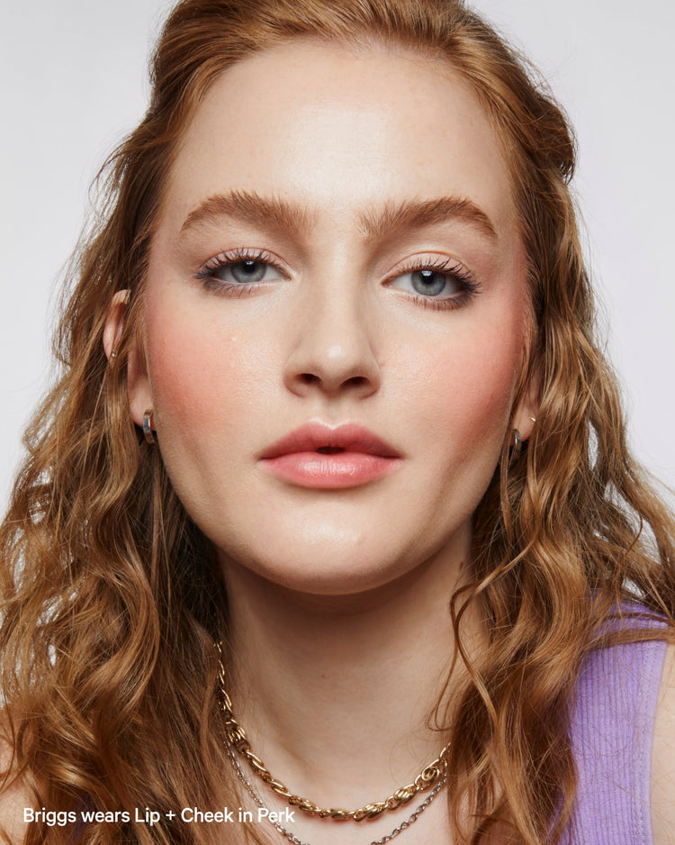 Lip + Cheek Perk Portrait Briggs | Milk Makeup