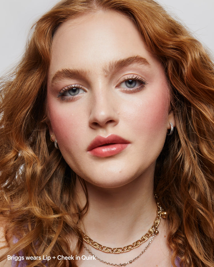 Lip + Cheek Quirk Portrait Briggs | Milk Makeup