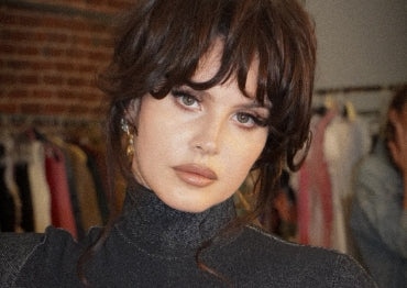 Lana Del Rey poses with a full face of Milk Makeup for her shoot for Harper's Bazaar December\January 2024 issue