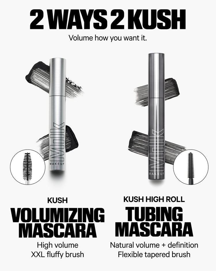 KUSH High Roll Defining + Volumizing Tubing Mascara