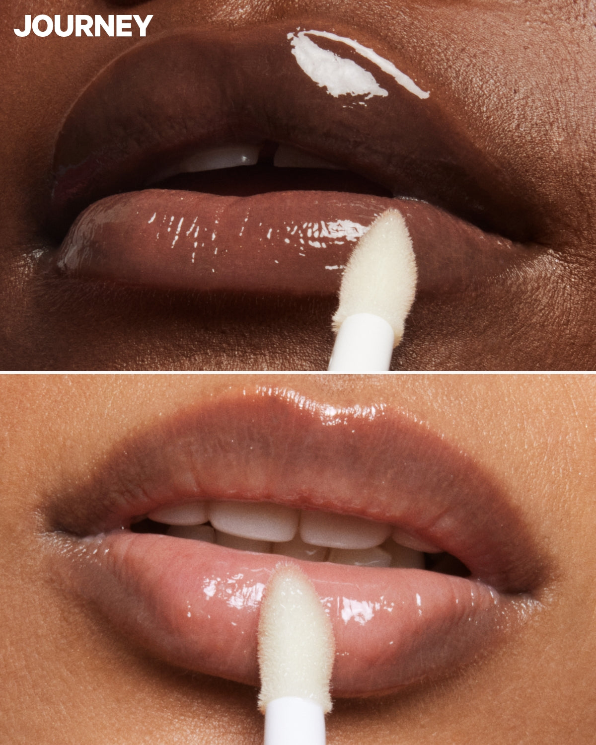 Odyssey Lip Oil Gloss Journey Application | Milk Makeup
