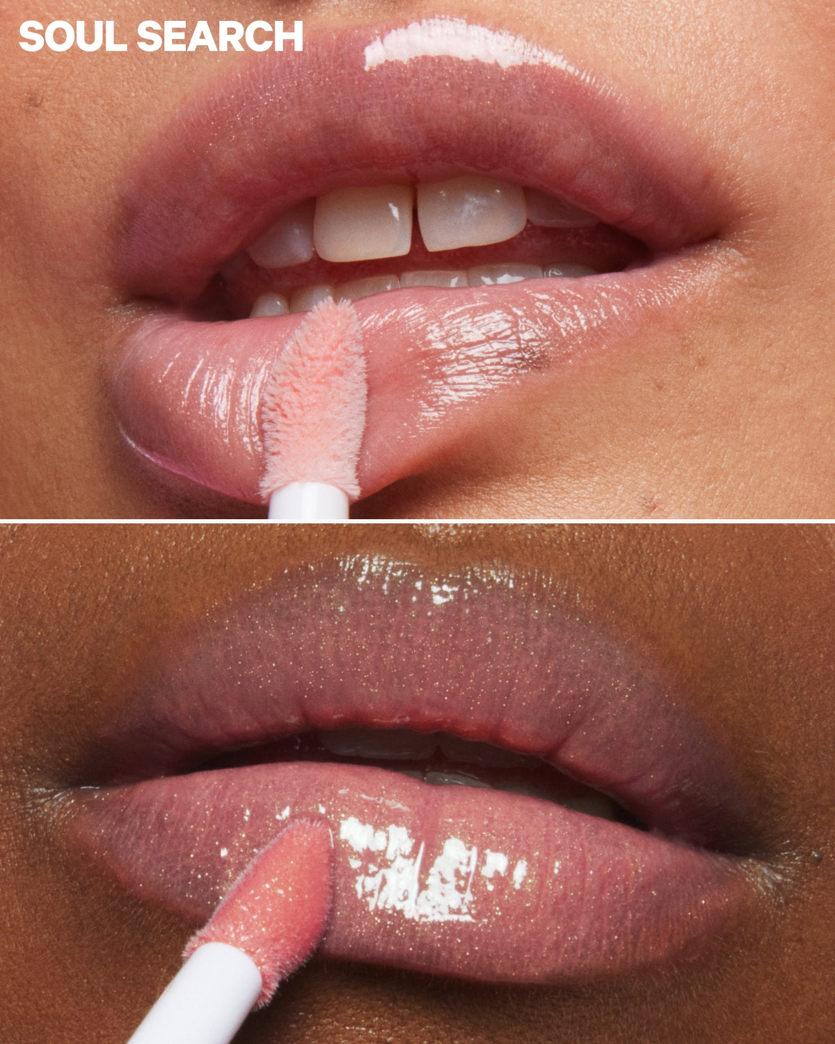 Odyssey Lip Oil Gloss Soul Search Application | Milk Makeup