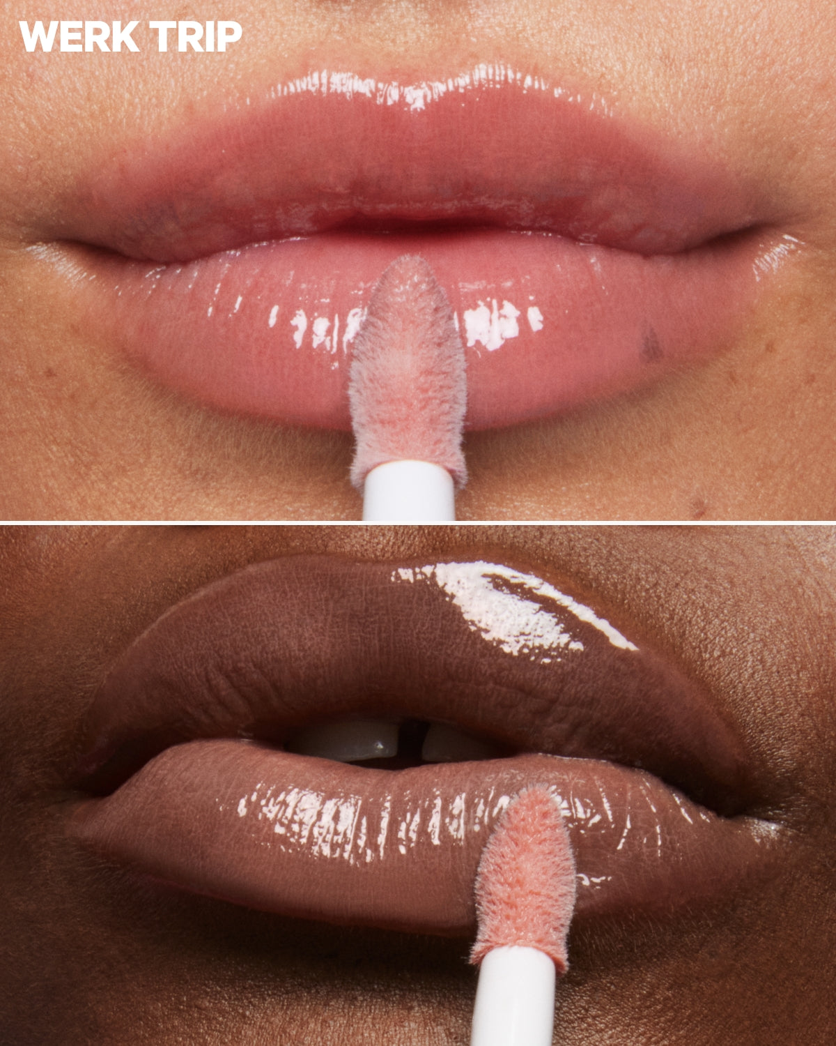 Odyssey Lip Oil Gloss Werk Trip Application | Milk Makeup