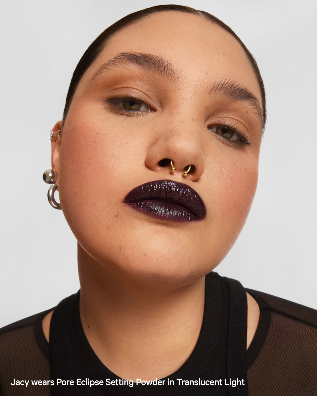 Pore Eclipse Matte Translucent Setting Powder Light Portrait Jacy | Milk Makeup