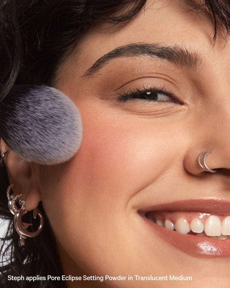 Pore Eclipse Matte Translucent Setting Powder Medium Application Steph | Milk Makeup