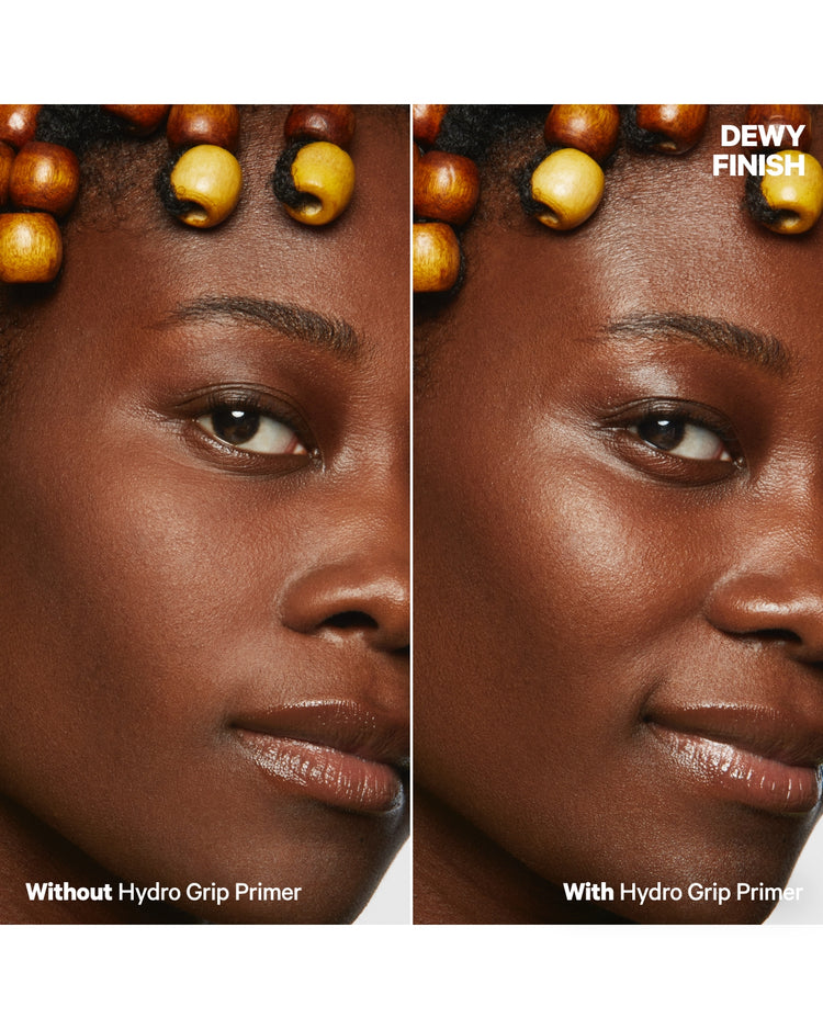 Hydro Grip Primer Before and After | Milk Makeup