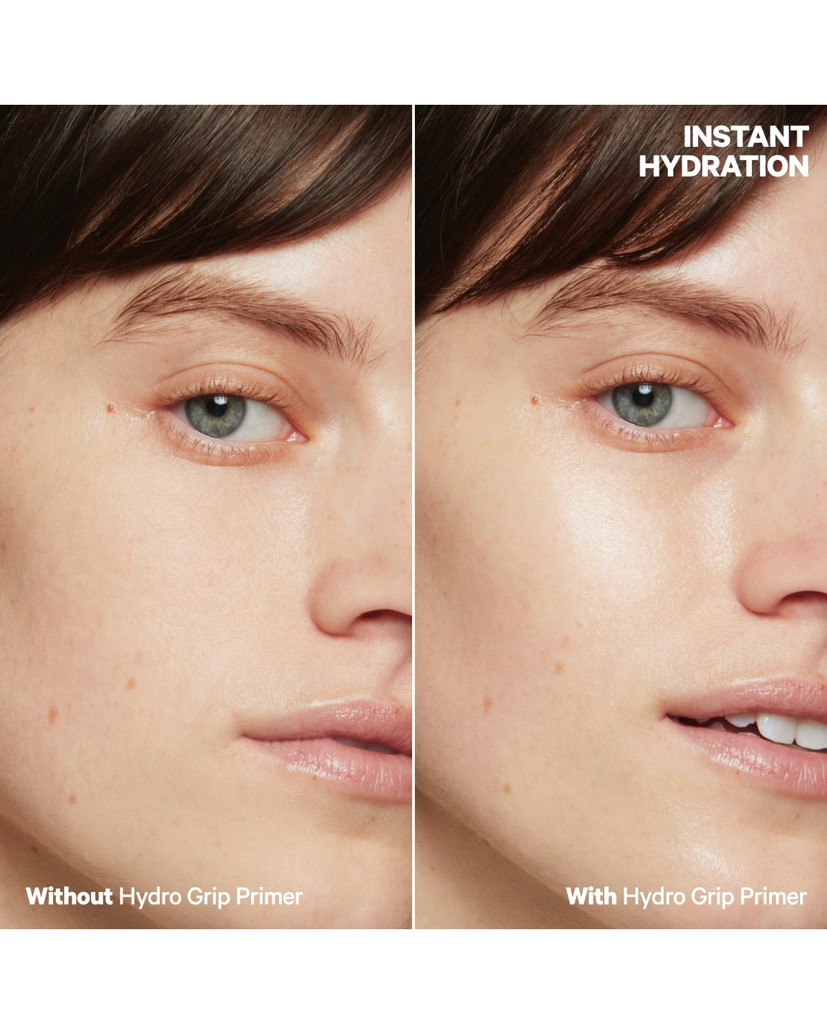 Hydro Grip Primer Before and After 2 | Milk Makeup