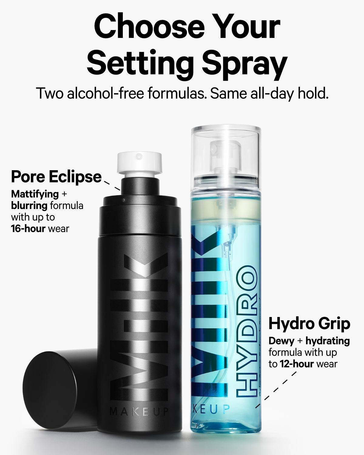 skitse Cruelty Intakt Pore Eclipse Matte Setting Spray for Oil Control | Milk Makeup