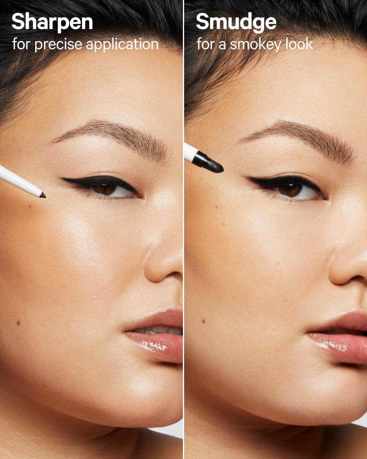 Infinity Long Wear Eyeliner Before and After Lovisa | Milk Makeup