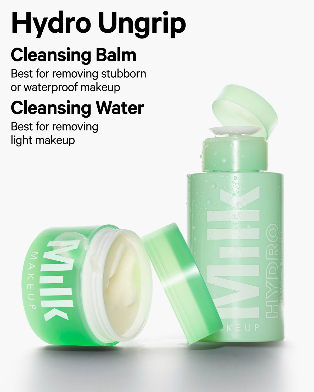Hydro Ungrip Makeup Removing Cleansing Balm Family | Milk Makeup